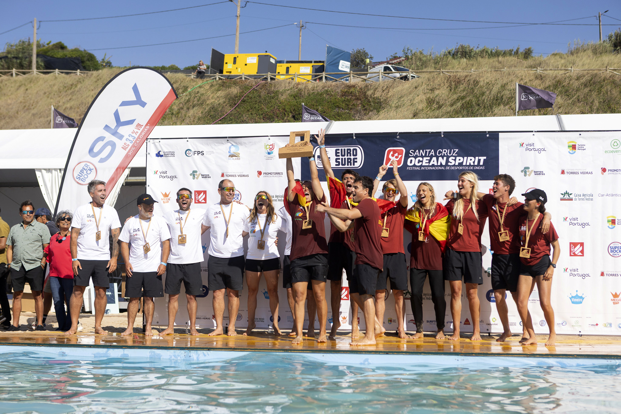 Team Spain European Champion of Surfing 2025