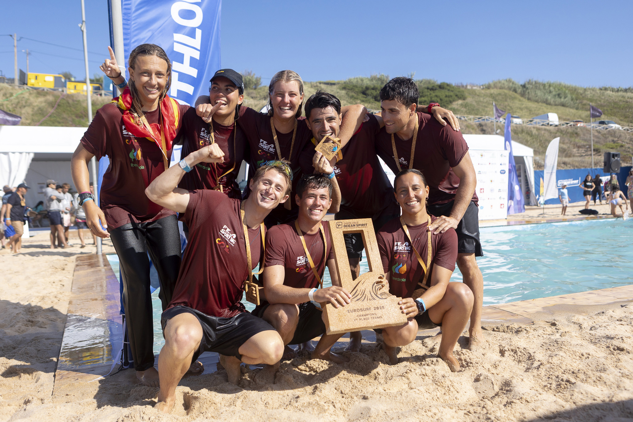 Team Spain European Champion of Surfing 2025